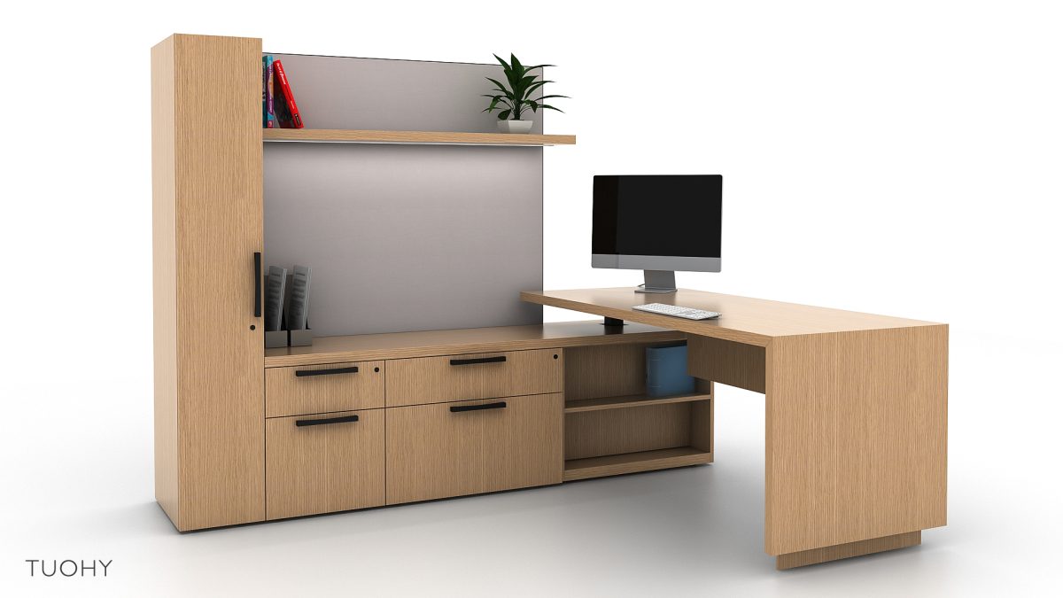 L-Shape Office 114772