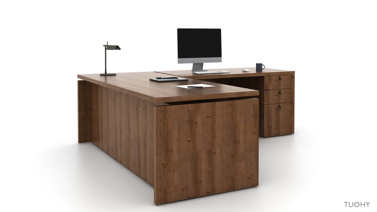 L-Shape Office 114782